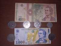 MONEDE ȘI BANCNOTE DE COLECȚIE - bani vechi românești.