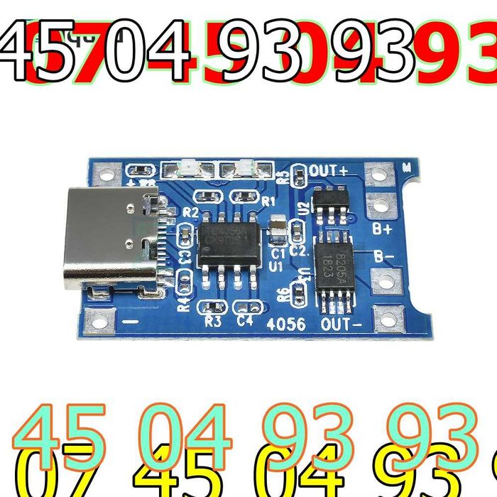 modul de incarcare 5v 1A litiu usb tip C si micro usb cu protectie NOI