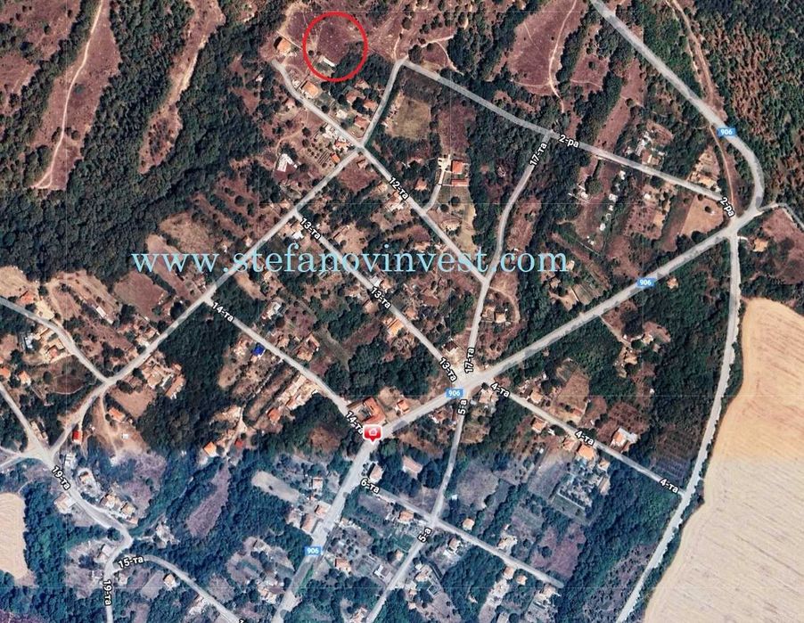 Продава се Парцел в с. Дюлино, Област Варна - 1237 кв.м за 11 €/кв.м - Снимка #2