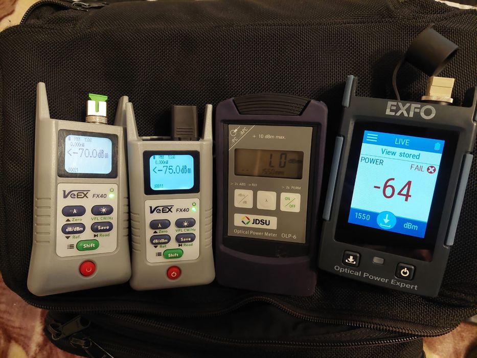 Powermeter / powermetru / power metru  exfo veex jdsu kingfisher
