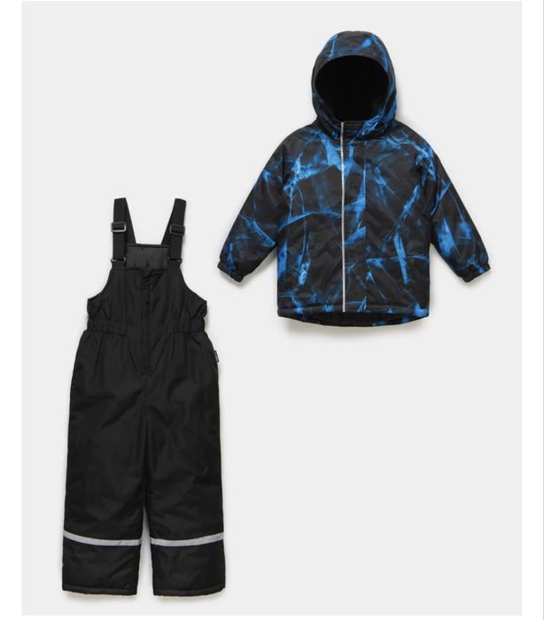 Зимний комплект для мальчика,полукомбинезон+куртка