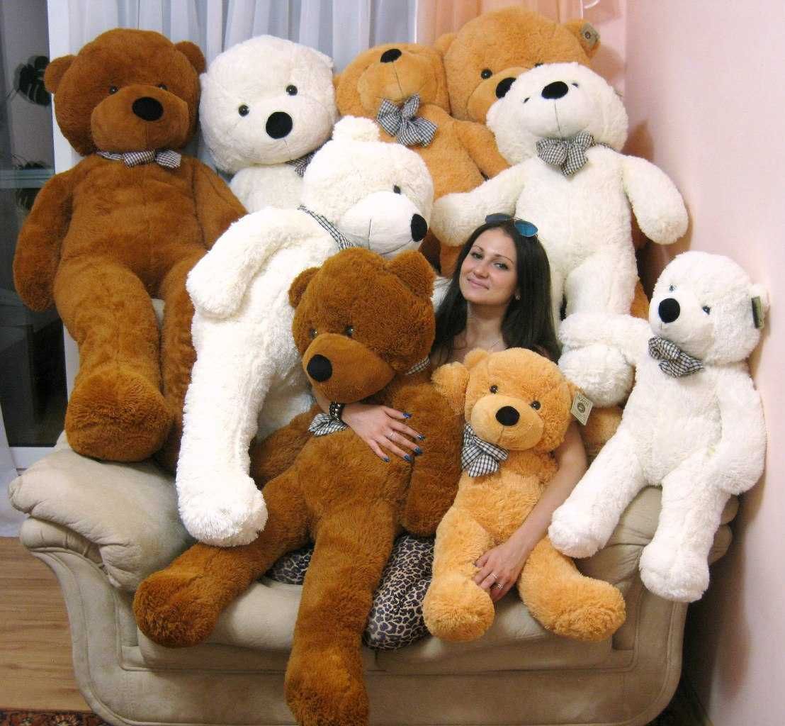 Teddy bear “Nestor” Мишки , плюшевый медведь (120см, 160 см, 200см)