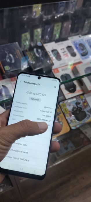 Samsung s20 5g sotiladi