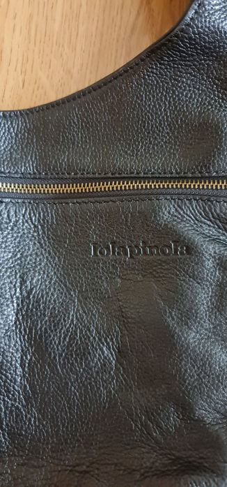 Чанта през рамо от естествена кожа