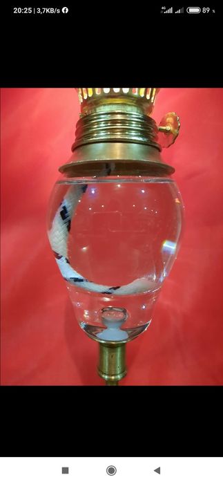 Lampa . cu gaz..