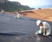 Монтаж пластиковых труб, стыковая сварка ПЭ труб, монтаж геомембрана