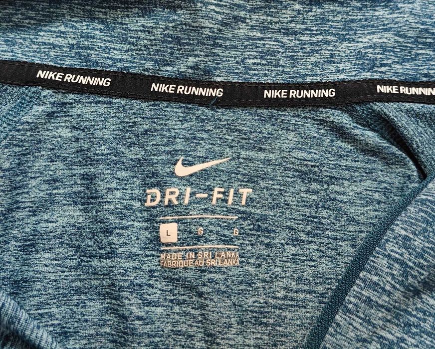 NIKE DRI FIT Оригинална мъжка фланелка за фитнес / бягане  размер L