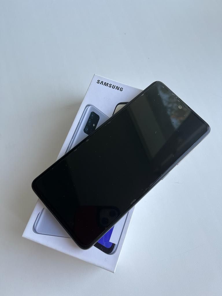 Samsung a51 128гб, серебристый