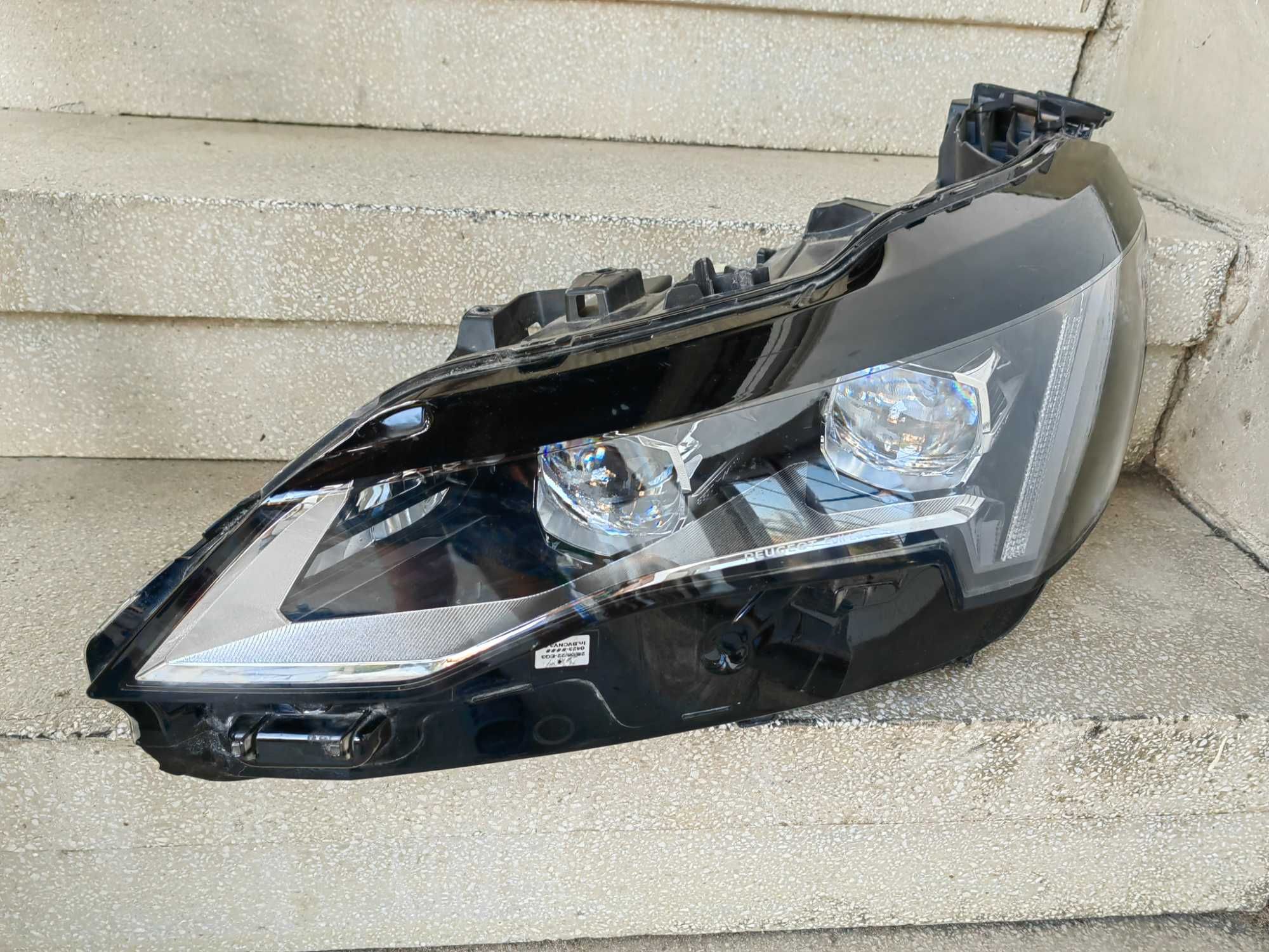 Фар Peugeot 3008/5008 FULL LED Face ляв/Фар Пежо 3008/5008 Оригинален