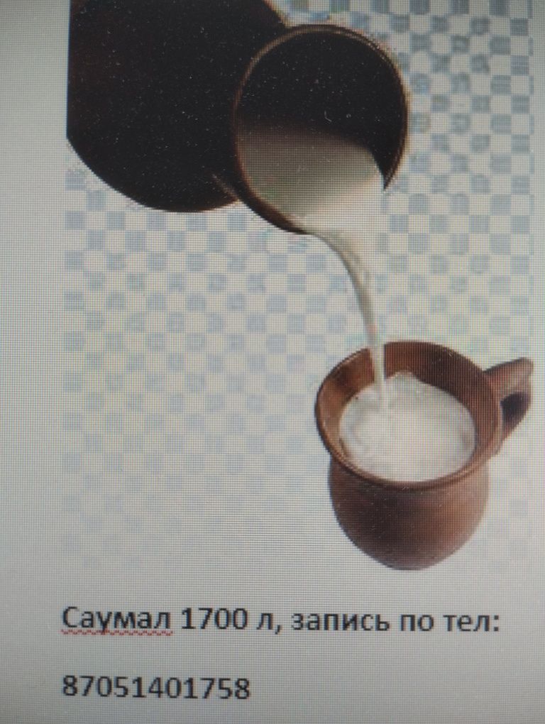 Саумал, 1700 л, қымыз 1000