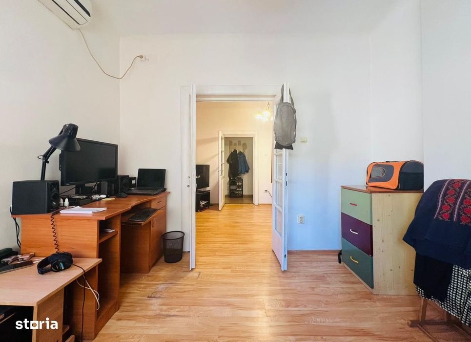 Apartament cochet cu 2 camere și curte individuală – Str. Măcelari