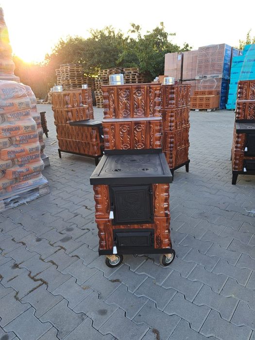 Sobe teracota montate pe cadru