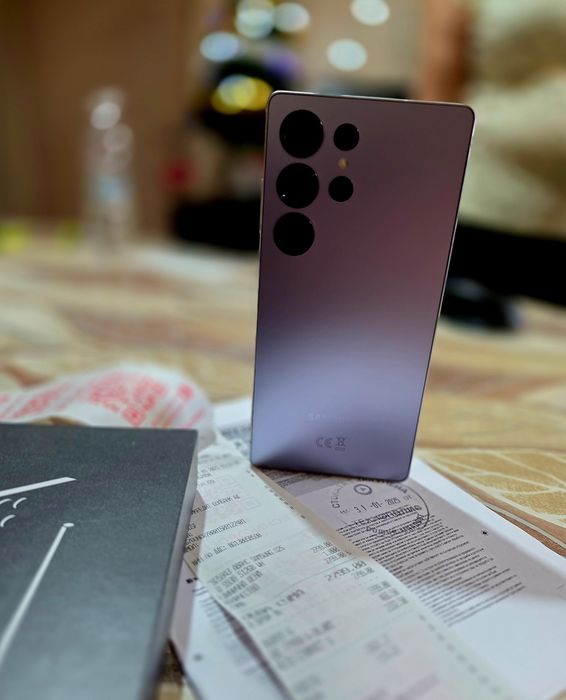 Samsung Galaxy S25 Ultra SilverBlue! 512/12gb Като нов! Гаранция!