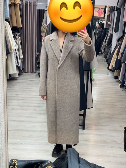 Шуба пальто из Альпаки