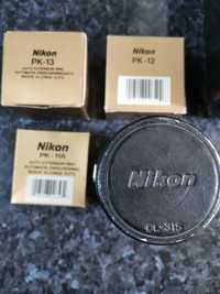 Inele extensie aparat foto Nikon si obiectiv Micro NIKKOR 55mm 1:2,8.