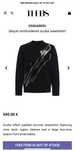 Dsquared2 Sequin embroidered scuba sweatshirt