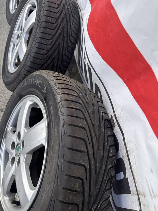 15 5х100 джанти с летни гуми