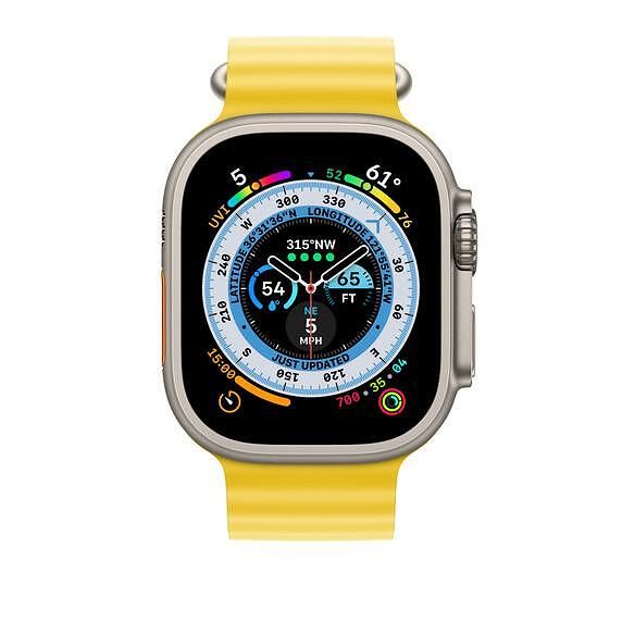 Еластомерна каишка tech protect за apple watch ultra/ ultra 2 yellow