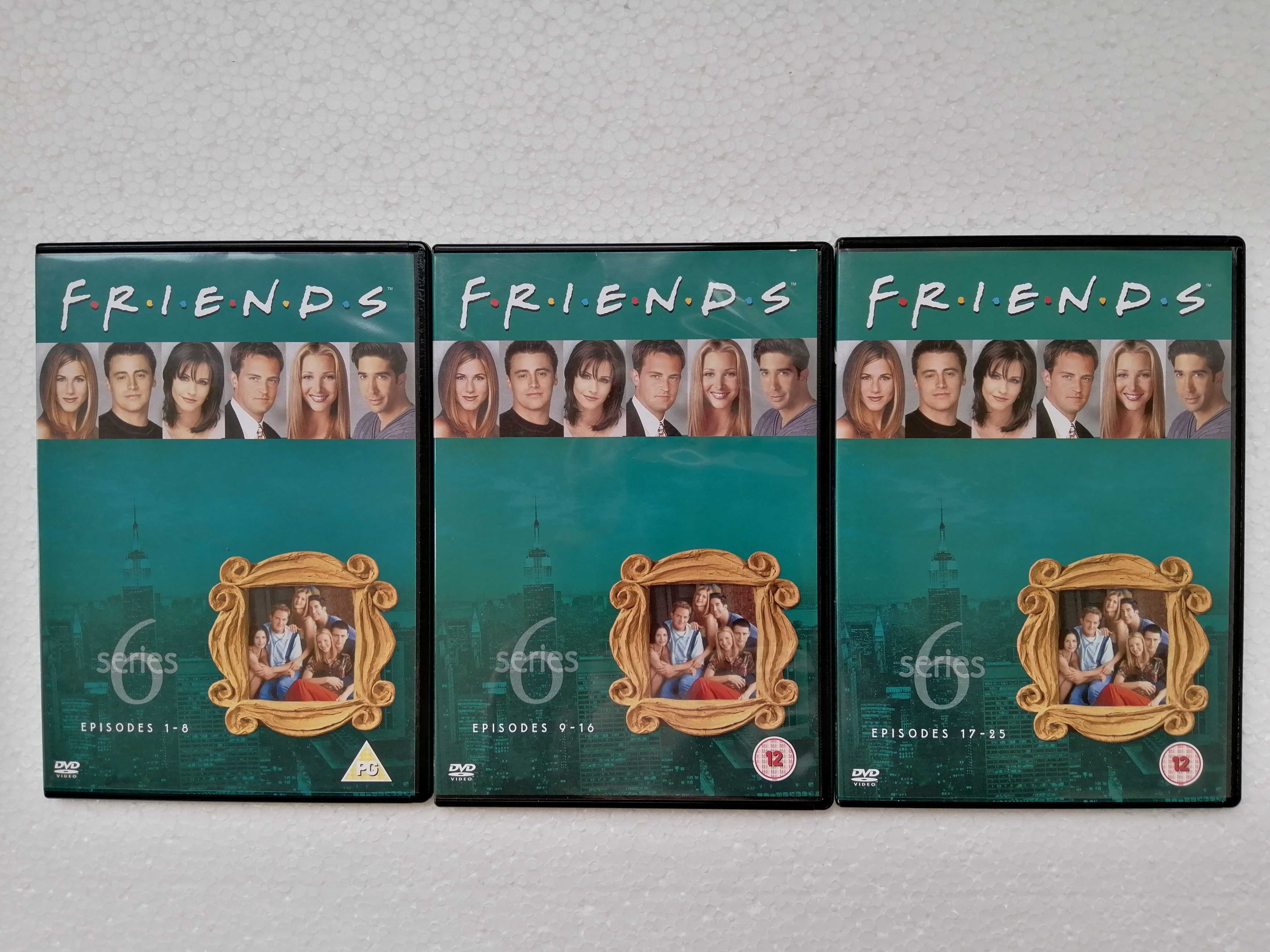 Vand DVD-uri originale cu serialul FRIENDS, seria 6