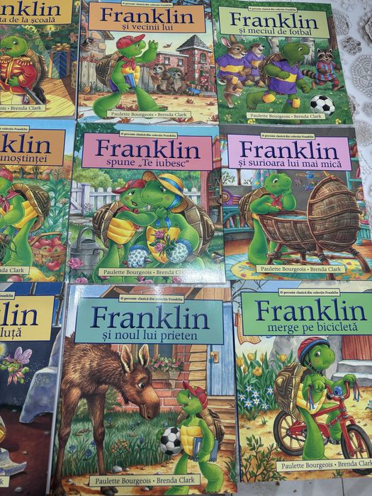 Set de 14 carti NOI cu franklin