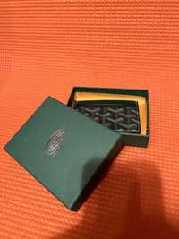 Portcard Cardholder Piele Goyard Verde