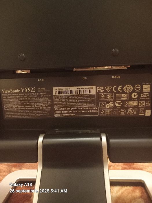 Monitor defect(nu se mai aprinde)
