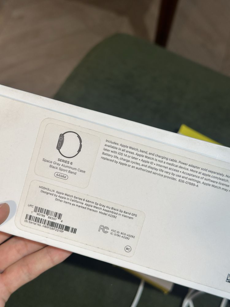 Apple Watch Series 6, 44 мм, смарт часы, эпл часы
