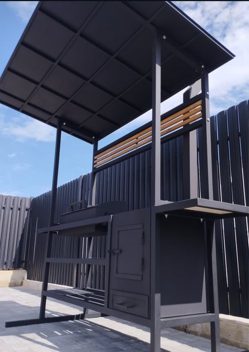 Мангал для дома на заказ кафе садовая мебель грили