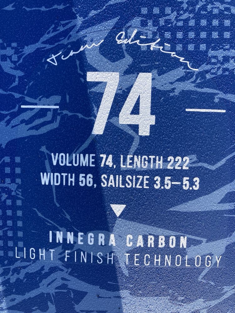 Windsurfing board” Fanatic Tri Wave” 2016 LIKE NEW