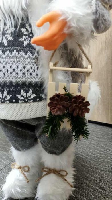 Делоративен дядо Коледа 50/70/90 см