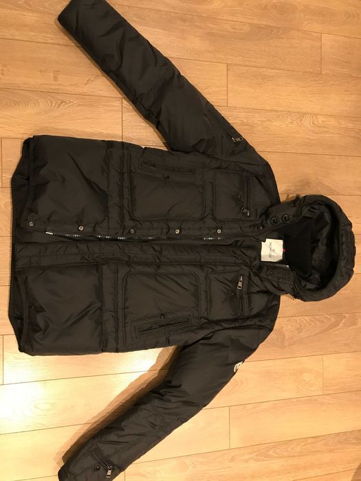 MONCLER, зимно яке, черно, Размер: М