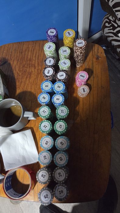 Покерные фишки керамика