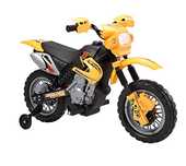 Motocicleta electrica pentru copii BJ014 45W 6V STANDARD #Galben