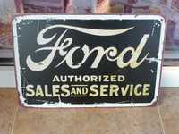 Метална Табела кола реклама Форд Мустанг Ford Mustang кон