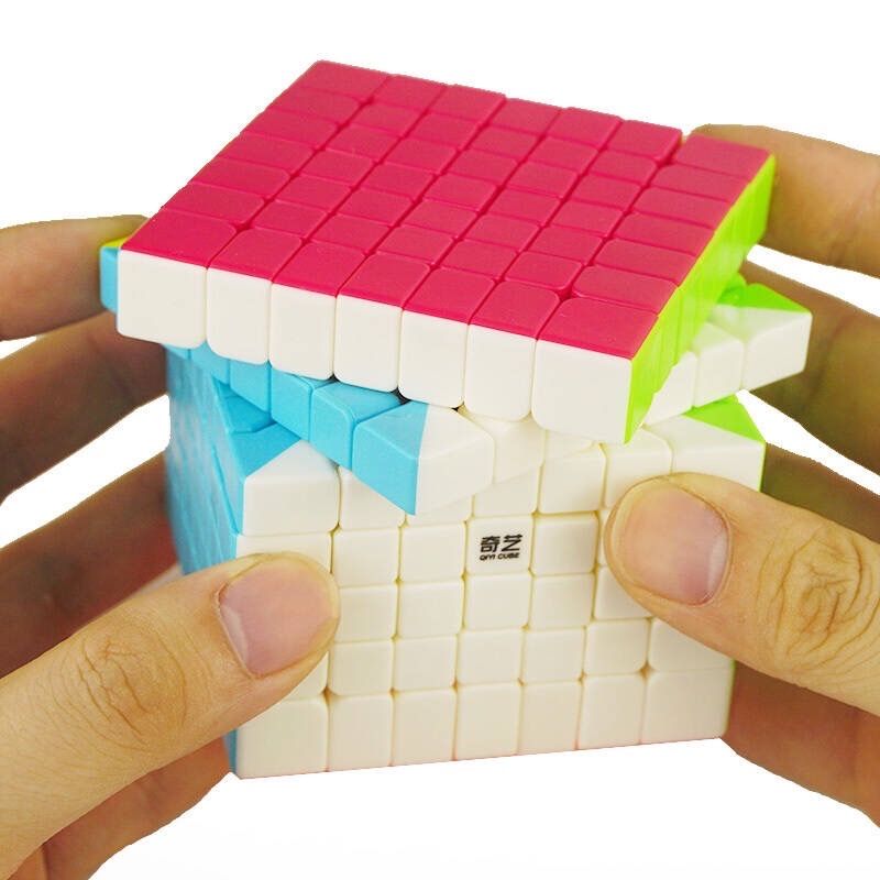 Кубик Рубика 7х7х7 QiYi MoFangGe QiXing S2, цветной матовый пластик