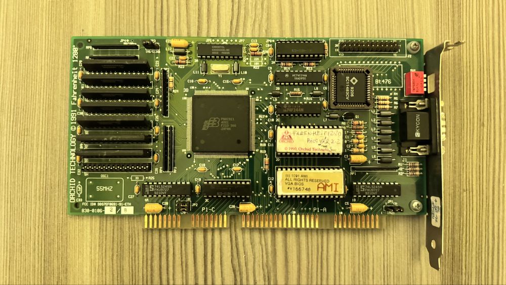 Placa grafica Orchid Fahrenfeit 1280 ISA 1 MB