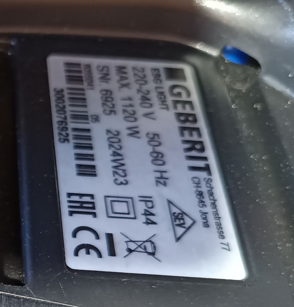 Geberit ESG LIGHT 2024 aparat electrofuziune