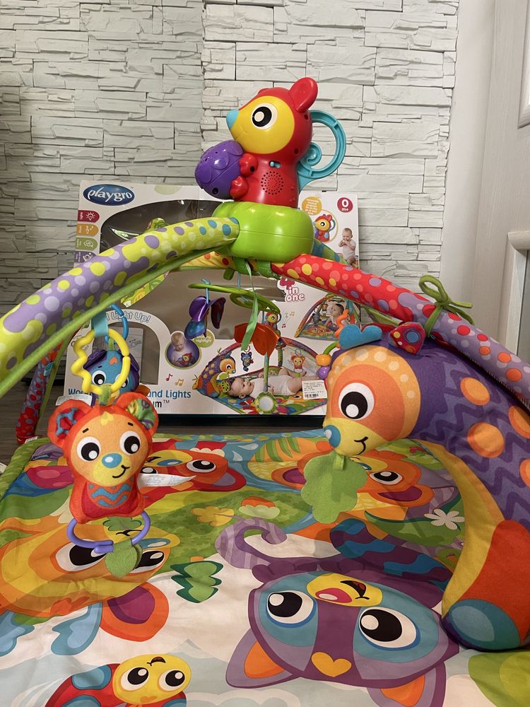 Активна гимнастика Playgro, светлини, звуци,проектор, 0+