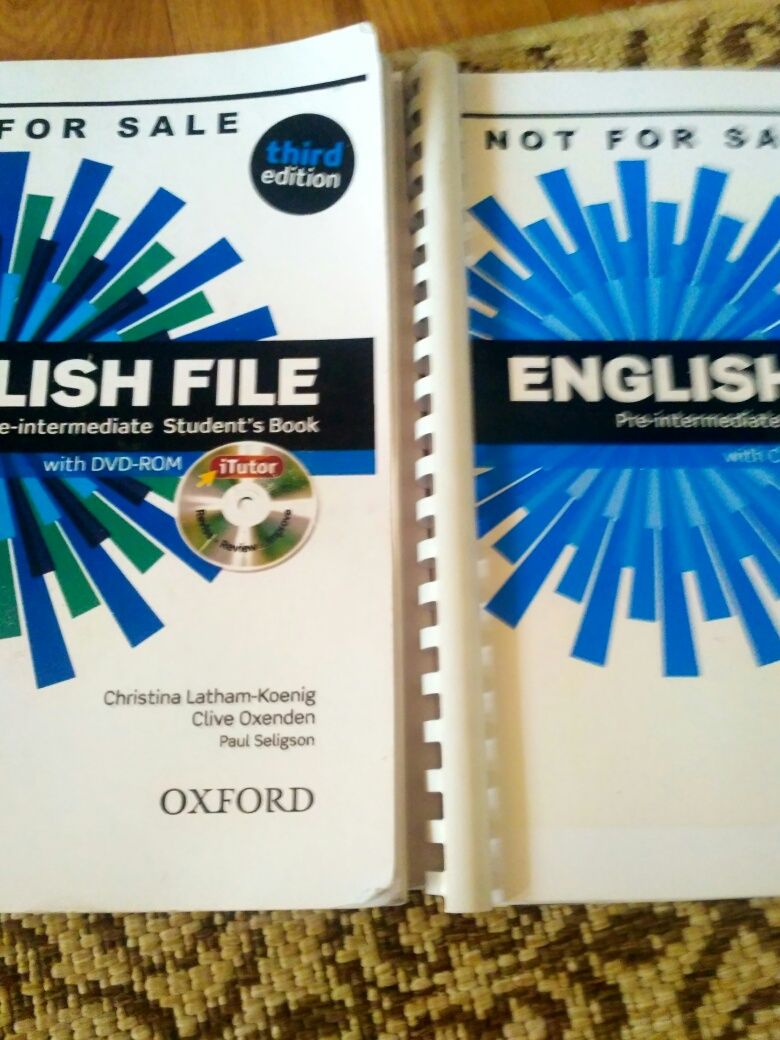 Книги по английскому есть разные уровни