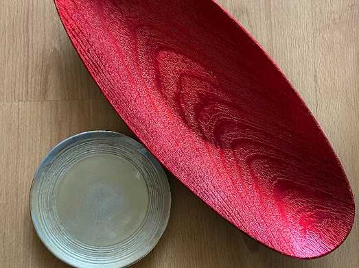 Красиви стъклени коледни чинии/плата и други