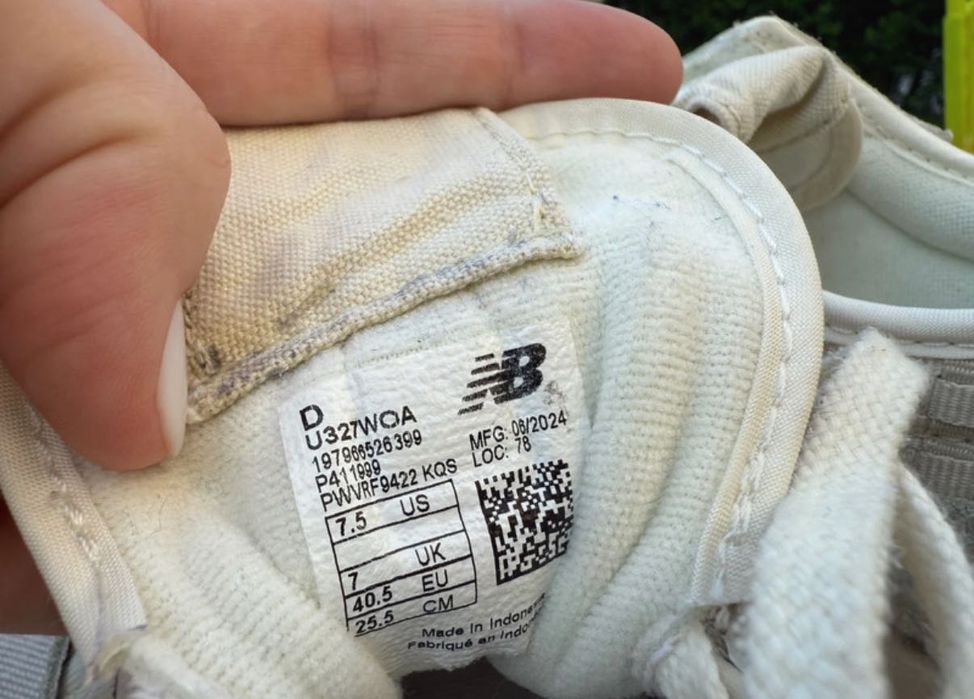 Adidasi New balance 327, potriviti pt marinea 39-40