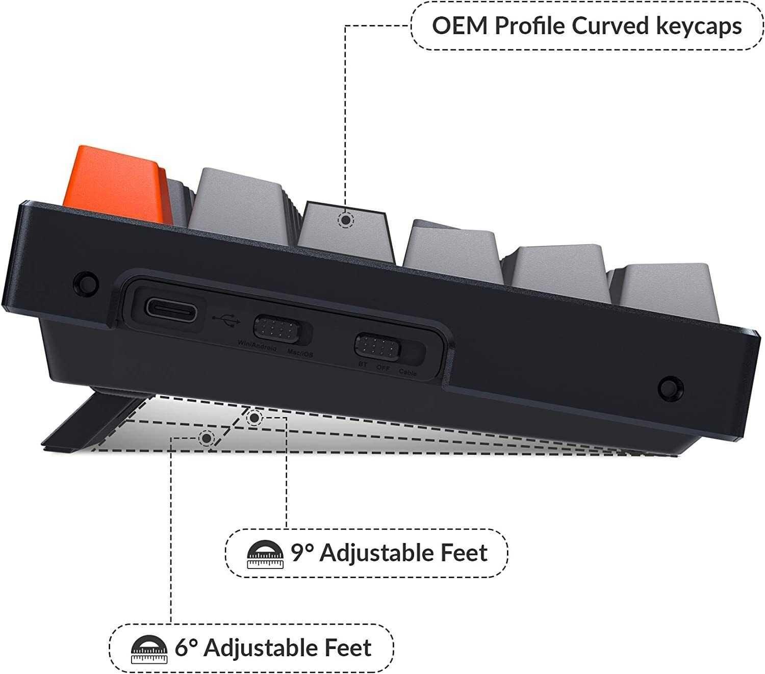 Keychron Клавиатура K8C3 (RGB | Wireless)