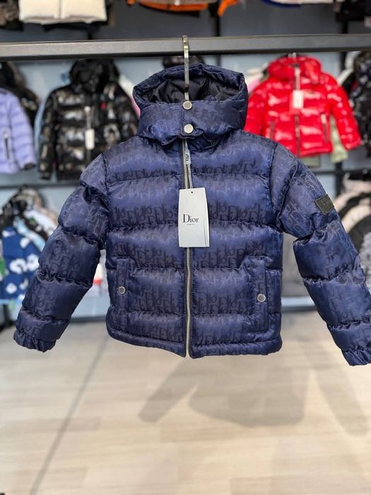 Детско зимно яке в три цвята