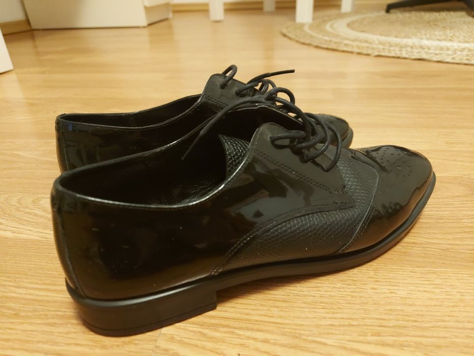 Pantofi office de piele Ecco dama, numar 41