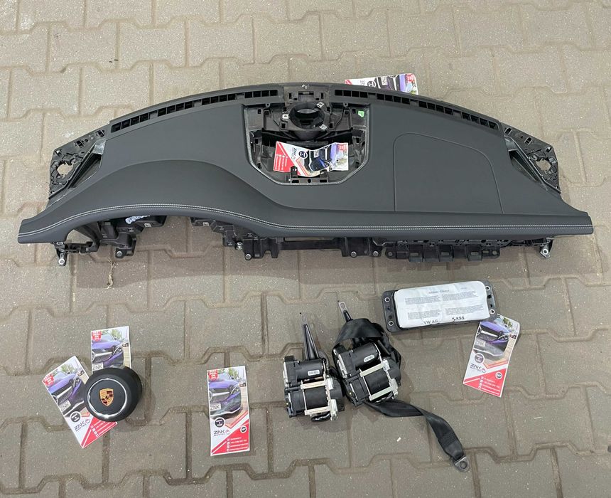 Porsche Carrera 992 - Targa - kit airbag - plansa bord - set centuri