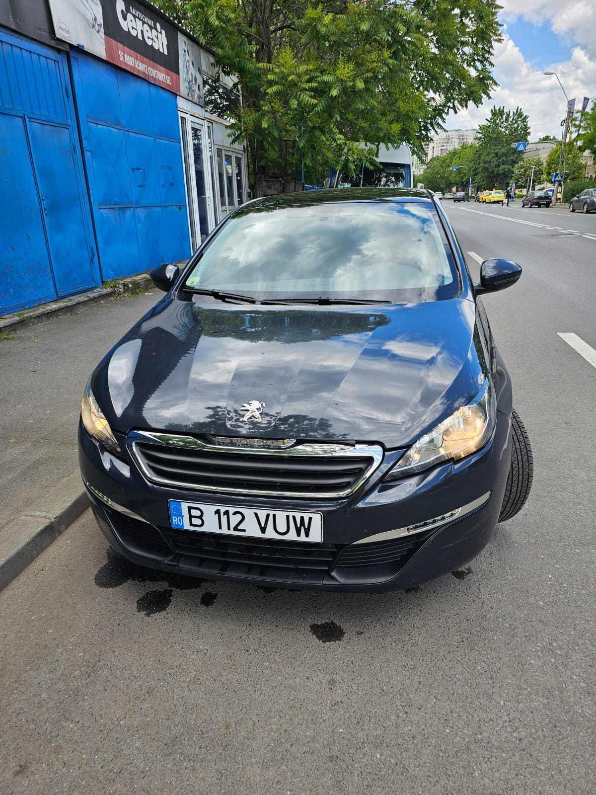 Peugeot 308 automat 2016,diesel 1.6 blueHdi,120cp,panoramic,etc.