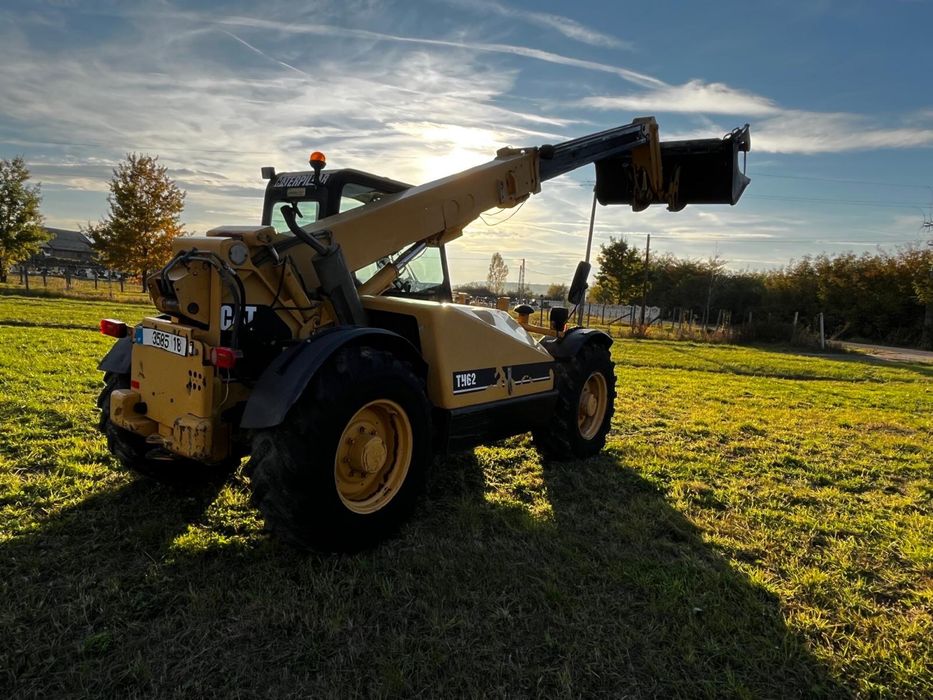 Telescopit Caterpillar Th62 (Manitou Merlo jcb) incarcator frontal