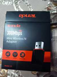 Adaptor USB Wireless Tenda U3N300 Mbps