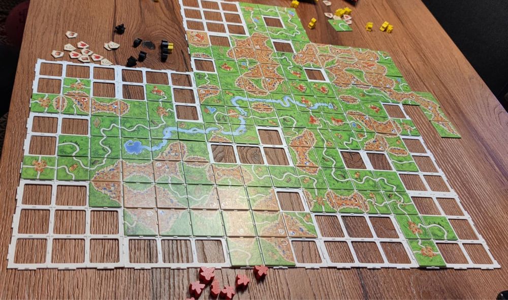 Set 9 bucati chenar suport Carcassonne