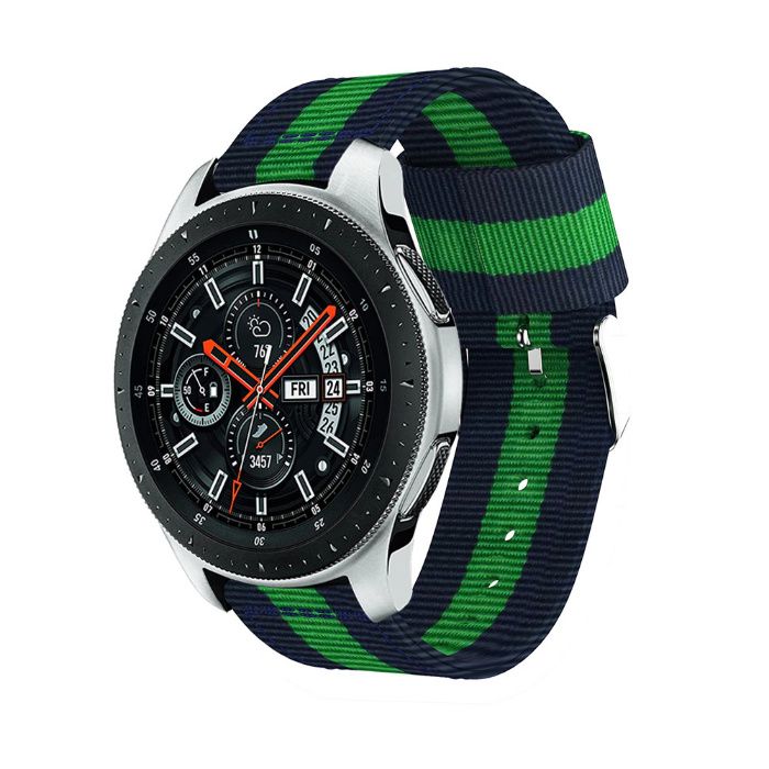 Curea textila 22mm Samsung Gear S3 Frontier Galaxy Watch 3 Huawei GT 2